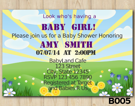 Baby Shower invitation | Personalized Digital Card