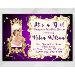 Vintage Baby Shower invitation