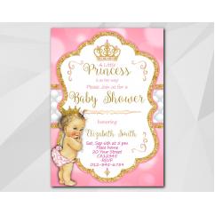 Little Princess Baby Shower invitation