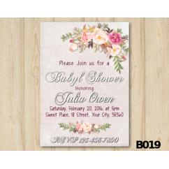 Watercolor Baby Shower Invitation Watercolor Baby Shower Invitation