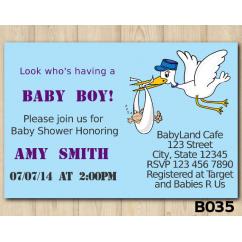 Baby Shower Boy invitation