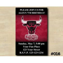 Chicago Bulls Invitation