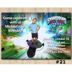 Skylanders Trap Team Invitation with Photo