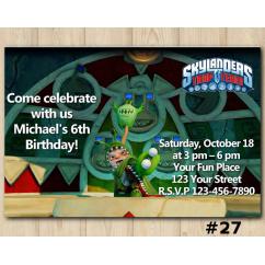 Skylanders Trap Team Invitation | ChompyMage