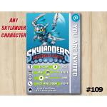 Skylanders Trap Team Game Card Invitation | Blades | Personalized Digital Card