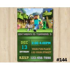 Minecraft Invitation