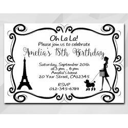 Paris Invitation