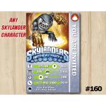 Skylanders Swap Force Game Card Invitation | Terrafin | Personalized Digital Card