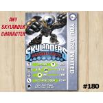 Skylanders Trap Team Game Card Invitation | EyeBrawl | Personalized Digital Card