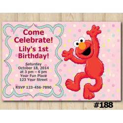 Elmo Invitation
