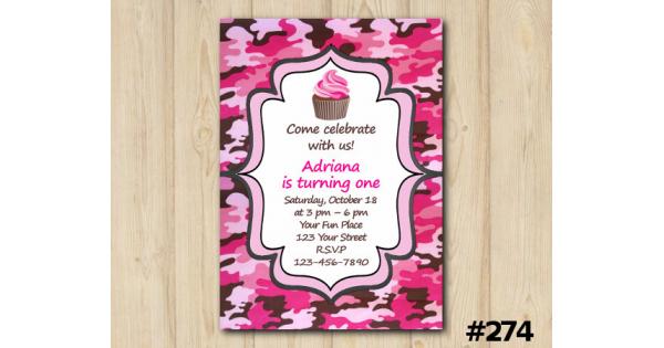 Duck Dynasty Pink Birthday Invitation, Duck Dynasty Invitation Template