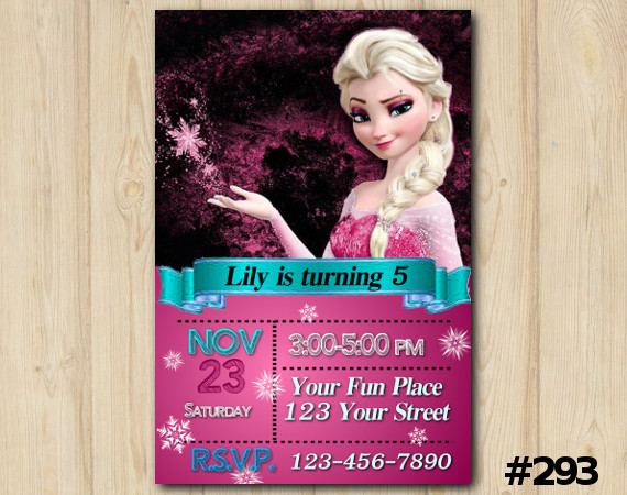 Frozen Invitation | Personalized Digital Card