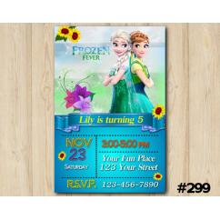 Frozen Fever Invitation