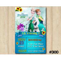 Frozen Fever Invitation