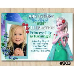 Frozen Fever Invitation with Photo