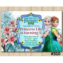 Frozen Fever Invitation