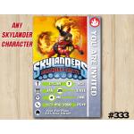 Skylanders Trailblazer Game Card Invitation | TrailBlazer | Personalized Digital Card