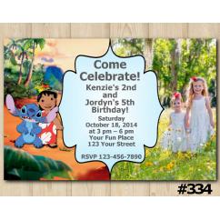 Lilo & Stitch Invitation