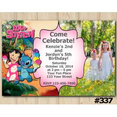 Lilo & Stitch Invitation