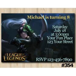 League of Legends Invitation | Katarina