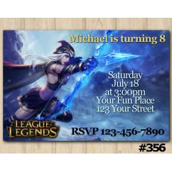 League of Legends Invitation | Ashe