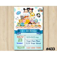 Tsum Tsum Invitation