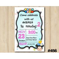Tsum Tsum Invitation
