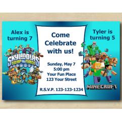 Twin Skylanders and Minecraft s Invitation