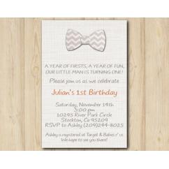 First Birthday Invitation