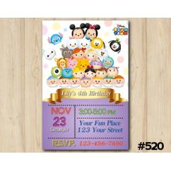 Tsum Tsum Invitation