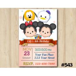 Tsum Tsum Invitation