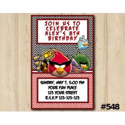 Angry Birds Invitation