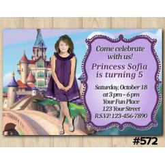 Girls Invitation with Photo