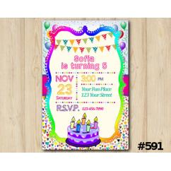 Cake Invitation