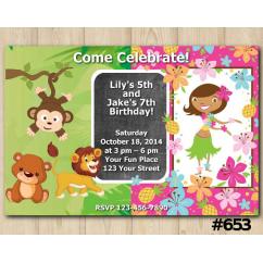 Twin Jungla and Hawaiian Invitation