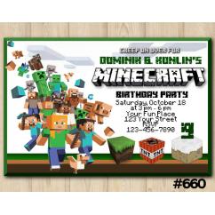 Minecraft Invitation