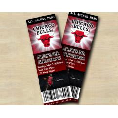 Chicago Bulls Ticket Invitation