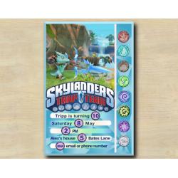 Skylanders Game Card Invitation | Snapshot