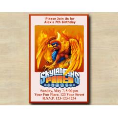 Skylanders Invitation | Sunburn