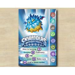 Skylanders Game Card Invitation | PopThorn
