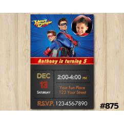 Henry Danger Invitation