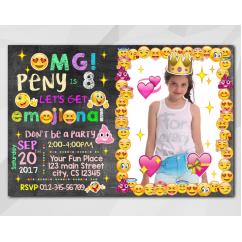 Emoji Invitation with Photo