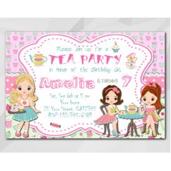 Tea Party invitation