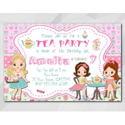 Tea Party invitation