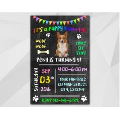 Puppy Dog Invitation