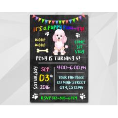 Puppy Dog Invitation