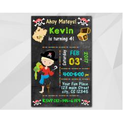 Pirate Invitation