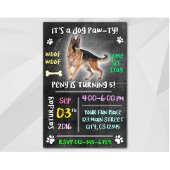 Dog Invitation