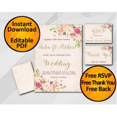 Wedding invitatio