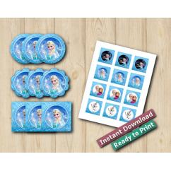 Frozen Stickers 2in